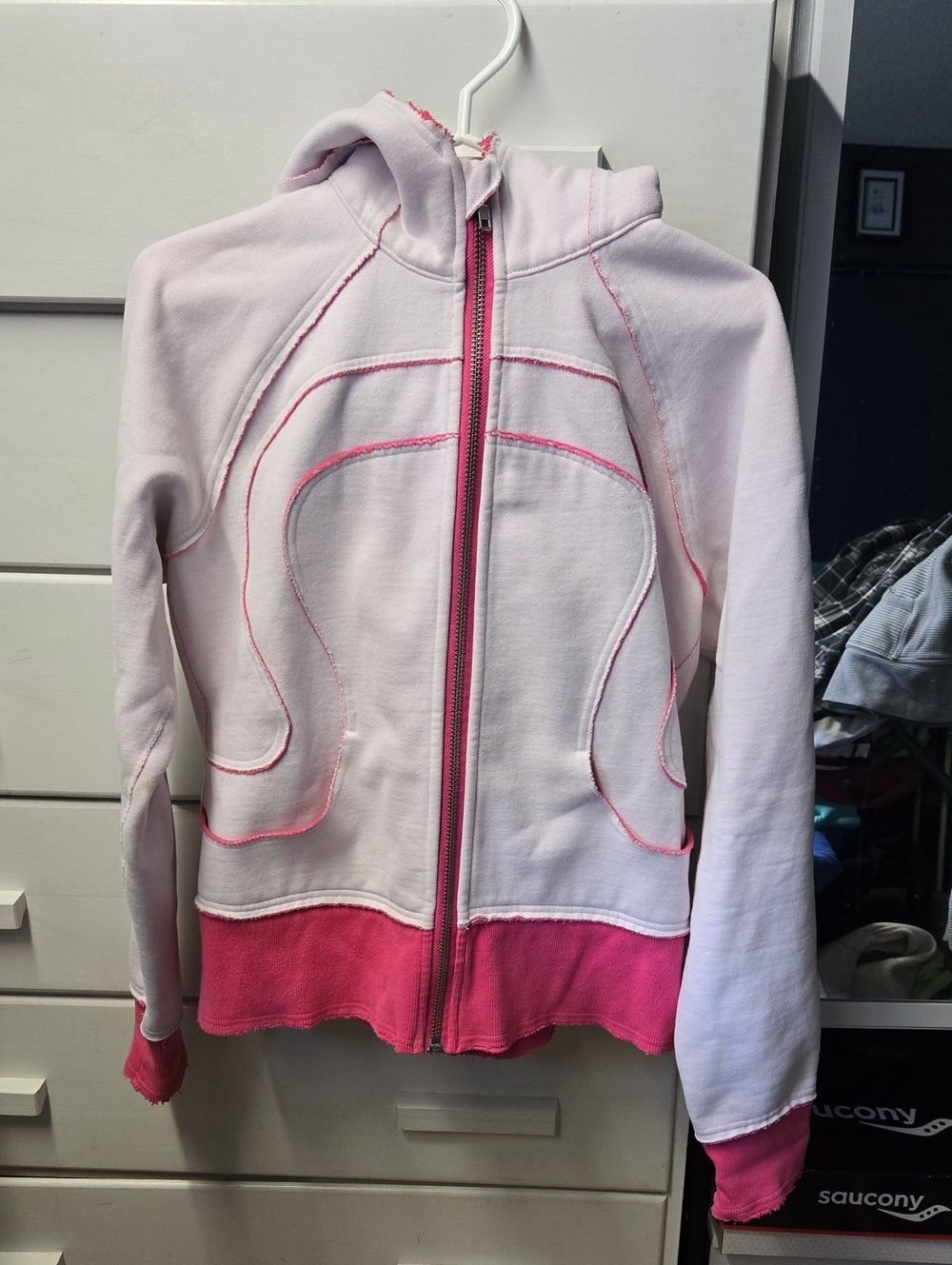 Lululemon Scuba Hoodie Raw Edge
